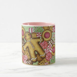 Christmas Cookies Gingerbread Man Coffee Mug