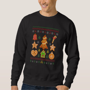 Christmas Cookies Gingerbread Ugly Sweater Family 