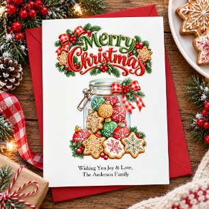 Christmas Cookies Holiday Card