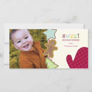 Christmas Cookies Holiday Photo Cards