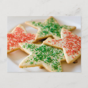 Christmas Cookies Holiday Postcard