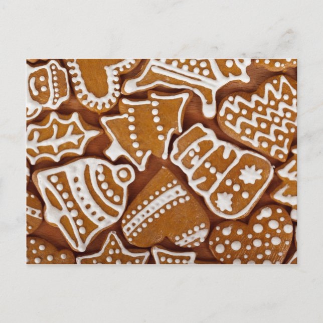 Christmas Cookies Holiday Postcard (Front)