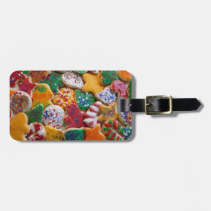 Christmas Cookies I Colourful Holiday Baking Luggage Tag