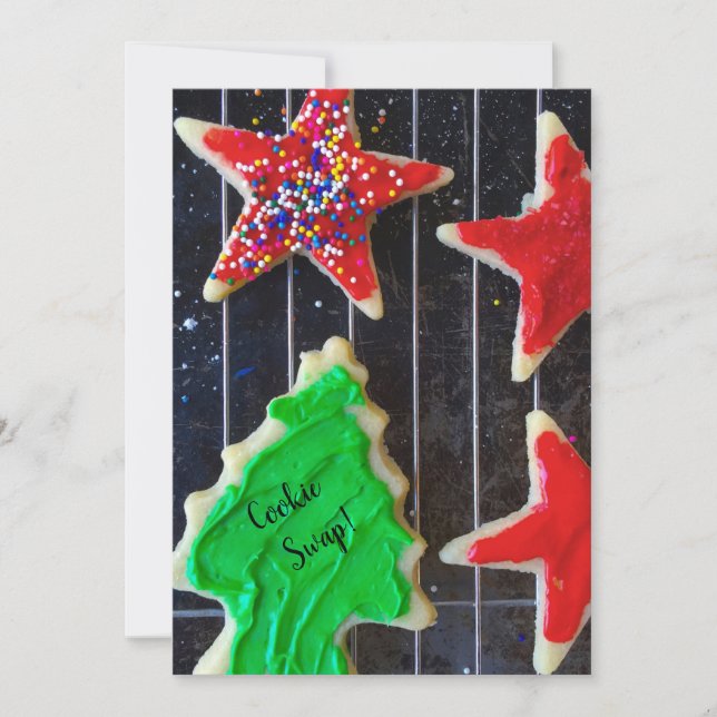 Christmas cookies invitation (Front)