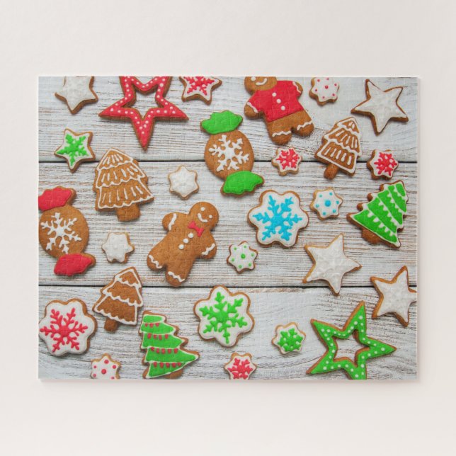 Christmas Cookies Jigsaw Puzzle (Horizontal)