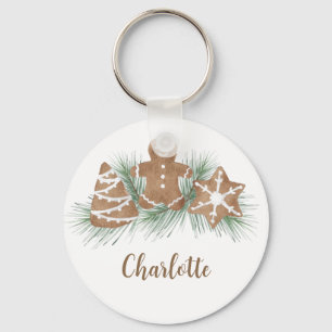 Christmas Cookies Key Ring
