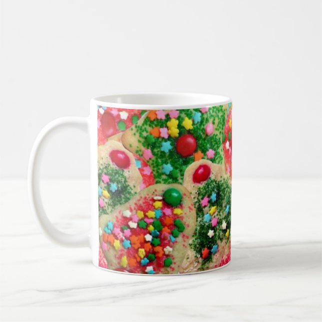 Christmas cookies mug (Left)