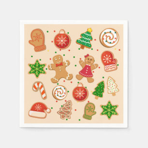  Christmas Cookies Napkin