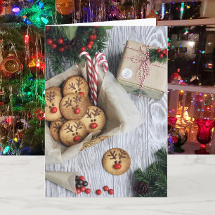 Christmas Cookies Newsletter & Holiday Greeting Card