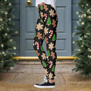 Christmas Cookies Novelty Holiday Leggings
