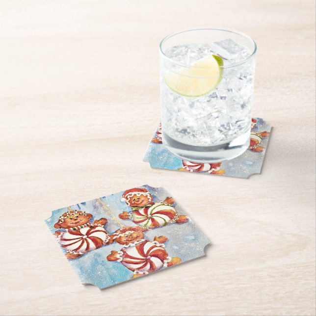 Christmas Cookies Paper Coaster (Insitu)