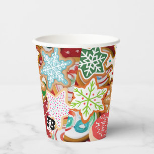 Christmas Cookies Paper Cups