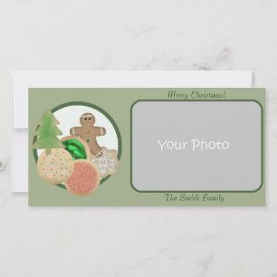 Christmas Cookies Photo Card