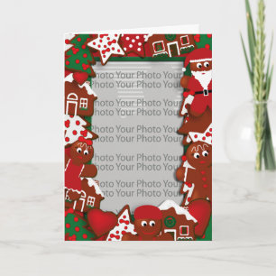 Christmas Cookies Photo Frame Card