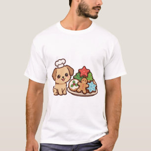 Christmas Cookies Puppy Christmas T-Shirt