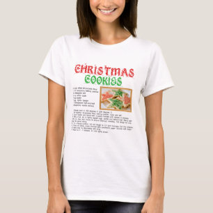 Christmas Cookies Recipe T-Shirt