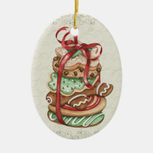 Christmas Cookies - SRF Ceramic Tree Decoration