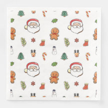 Christmas cookies standard napkins