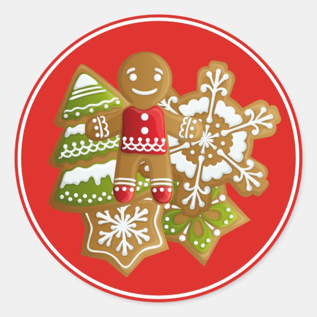 Christmas Cookies Stickers (Front)