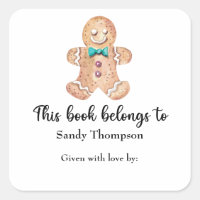 Christmas cookies - this book belongs to