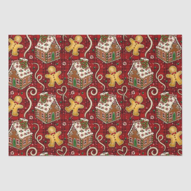 Christmas Cookies  Tissue Paper (Front)