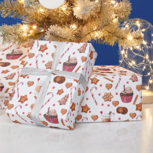 Christmas Cookies & Treats Wrapping Paper