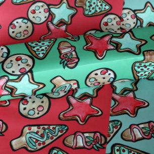 Christmas Cookies                                  Wrapping Paper Sheet