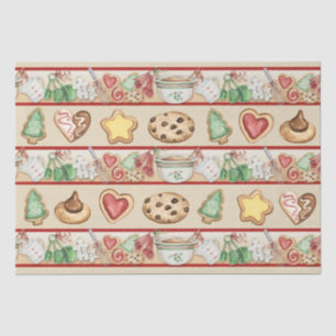 Christmas Cookies Wrapping Tissue Paper