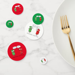 Christmas Cooking Funny Chef Spices Confetti