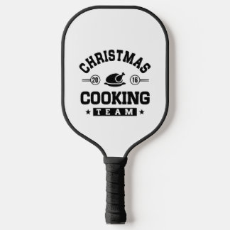 Christmas Cooking Team Pickleball Paddle