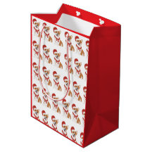 Christmas Corgi Gift Bag