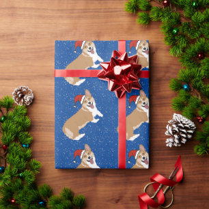 Christmas Corgi Wrapping Paper