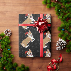 Christmas Corgi  Wrapping Paper