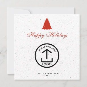 Christmas Corporate Business Logo Holiday Card