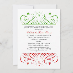 Christmas Corporate Party Invitation