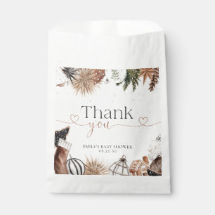  Christmas Cosy Baby Shower Favour Bag