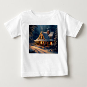 Christmas Cottage 1 Baby T-Shirt
