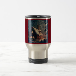 Christmas Cottage 2 Travel Mug