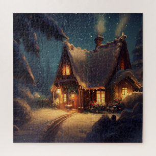 Christmas Cottage (4) Jigsaw Puzzle