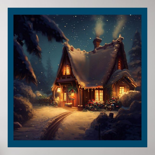 Christmas Cottage 4 Poster (Front)