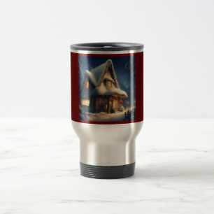 Christmas Cottage 6 Travel Mug