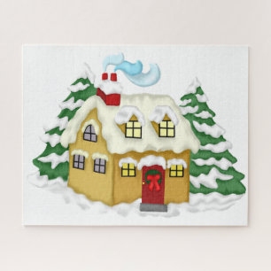 Christmas Cottage Jigsaw Puzzle