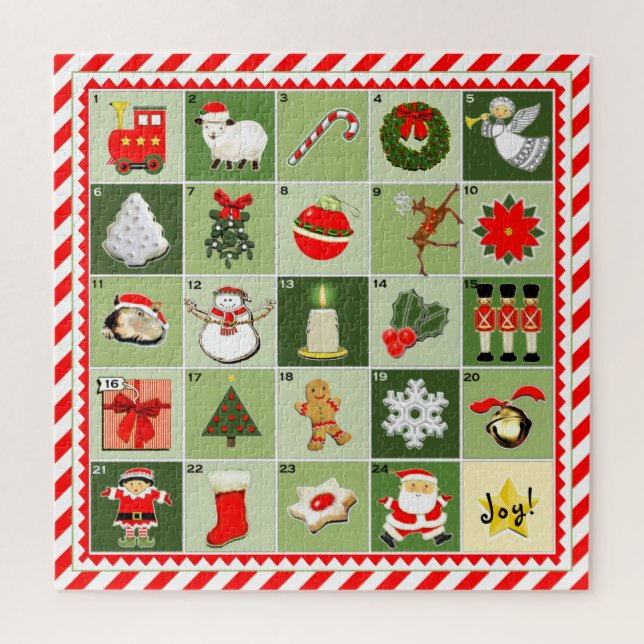 Christmas Countdown Jigsaw Puzzle (Vertical)
