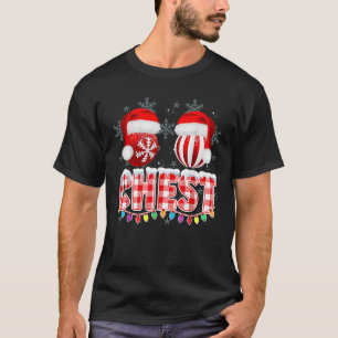 Christmas Couple Chest Nuts Matching Chestnuts Men T-Shirt