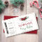 Christmas Coupon Gift Certificate Template 