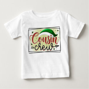 Christmas Cousin Crew Baby T-Shirt