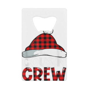 Christmas Cousin Crew Buffalo Red Plaid Pyjamas Fa