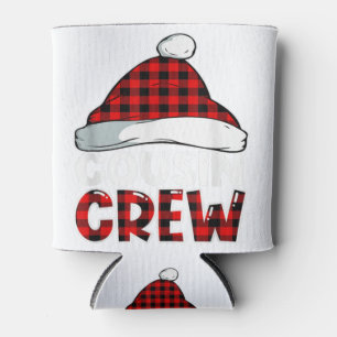 Christmas Cousin Crew Buffalo Red Plaid Pyjamas Fa Can Cooler