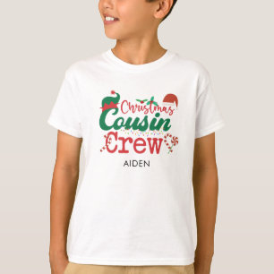 Christmas Cousin Crew Elf Matching  T-Shirt