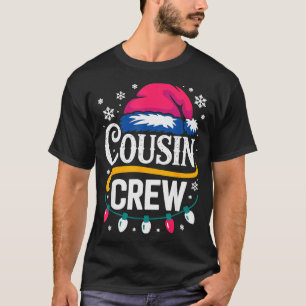 Christmas Cousin Crew Pajamas Kids Girls Toddler M T-Shirt